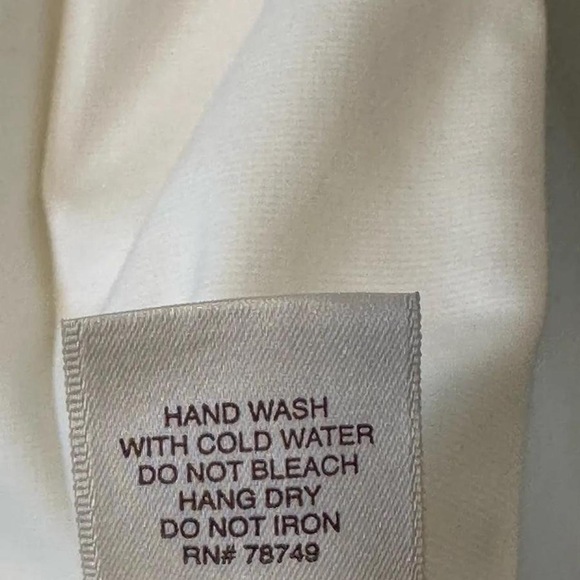 Arden B Vintage White Sheer Bodycon fitted mini dress small - Picture 7 of 8